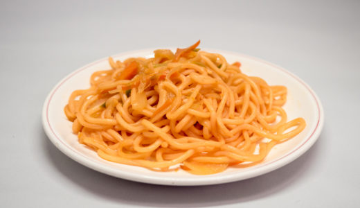 【クルード スパゲティ式麺】岡山県民愛食！懐かしの弁当系ナポリタン！ザ・ソウルフード。