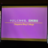 第21回岡山ブログカレッジ やさしくみせる図解講座 オープニング