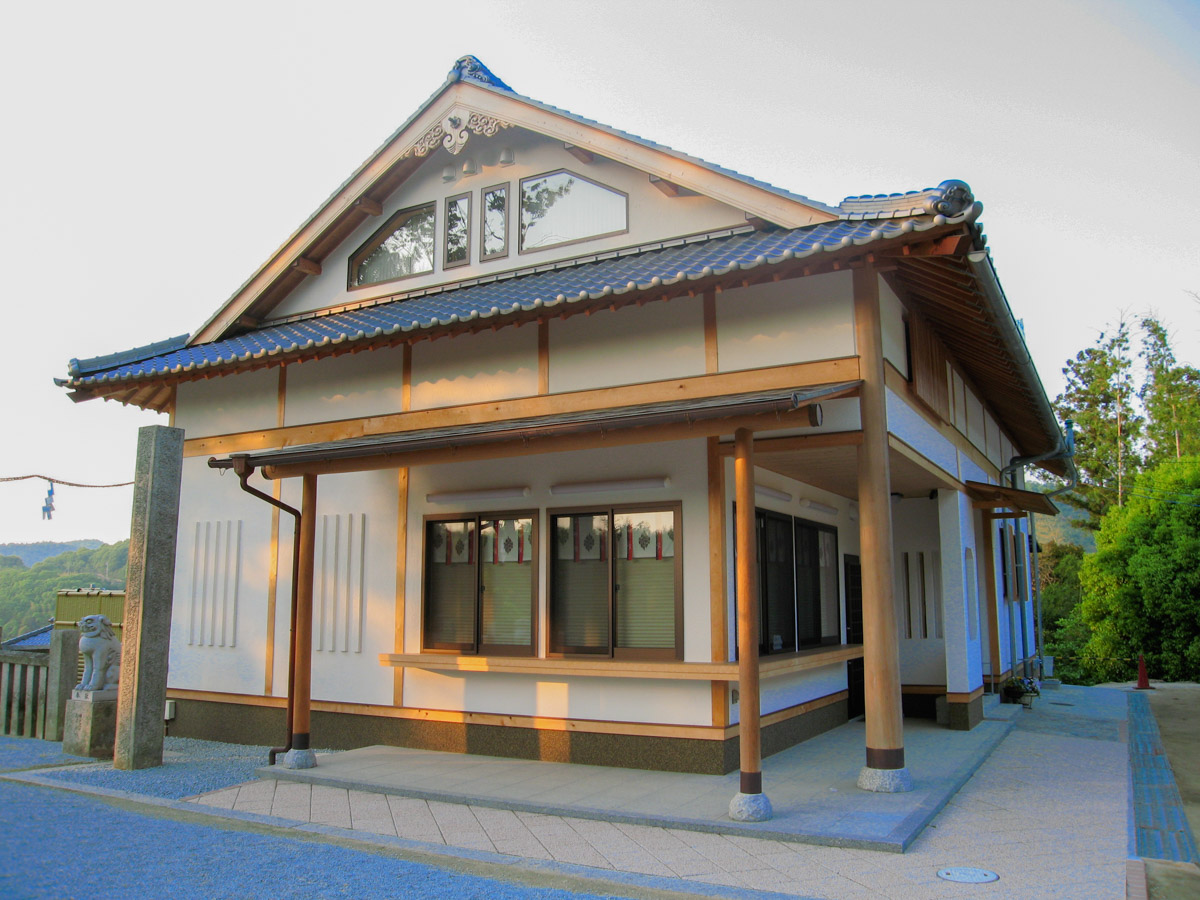安仁神社：新 社務所