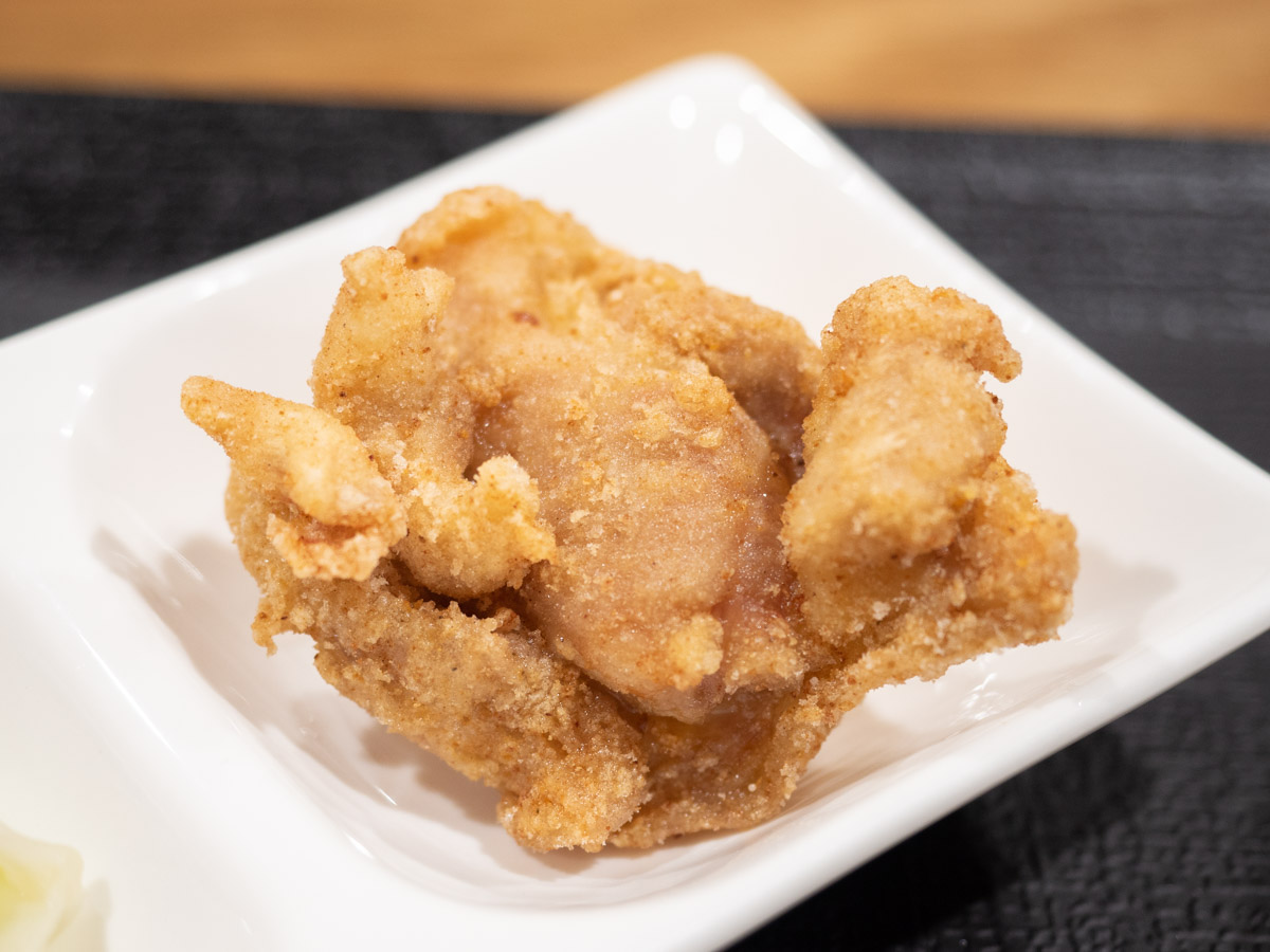 華すみ：特選四川麻婆豆腐セットの鶏から揚げ