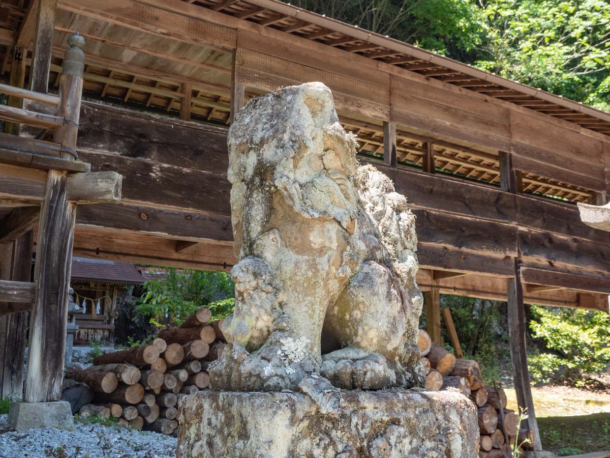 穴門山神社：狛犬