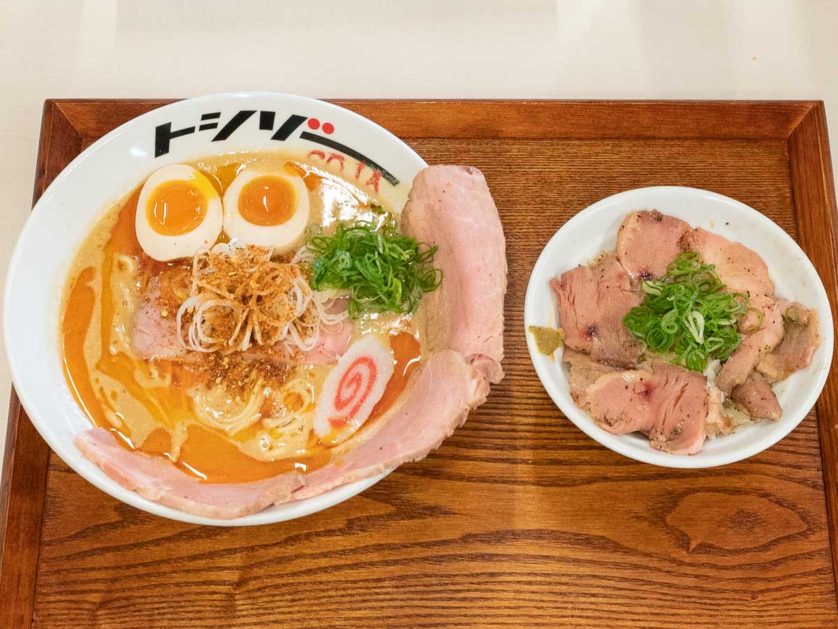 トシゾー SOJA：チャーシュー丼セット