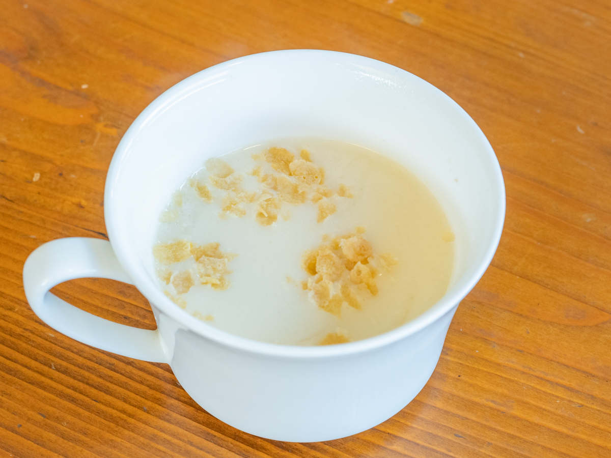 なごみCafe和（KAZU）：ランチのスープ