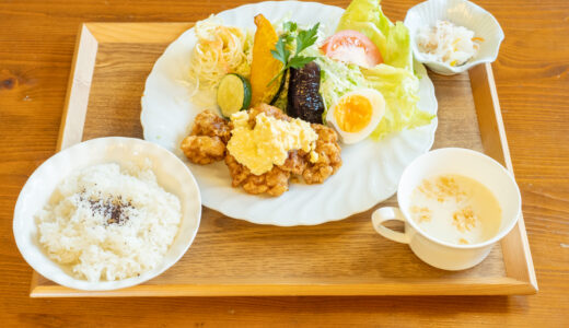 【なごみCafe 和(KAZU)】日替わりランチがお得な穴場カフェ(総社市三須)