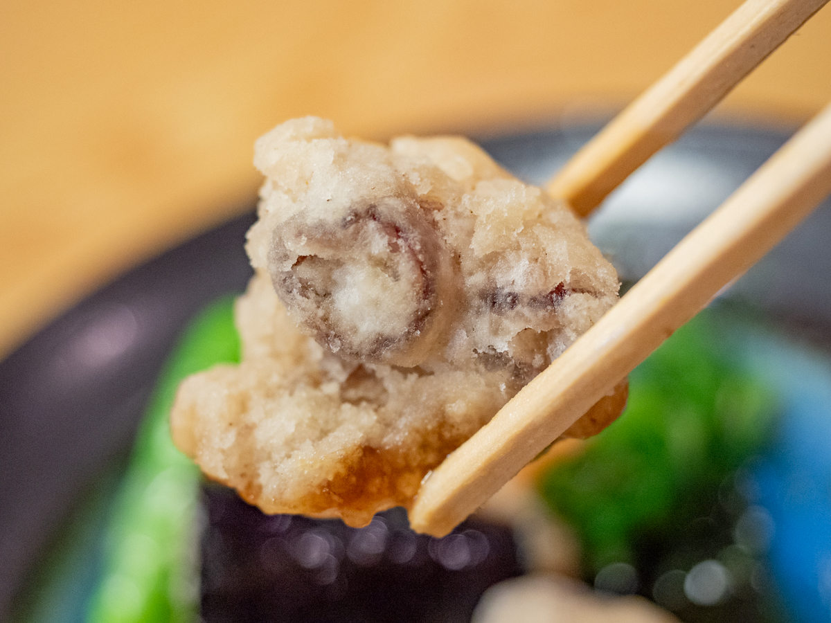 栄清丸：地ものタコのから揚げ