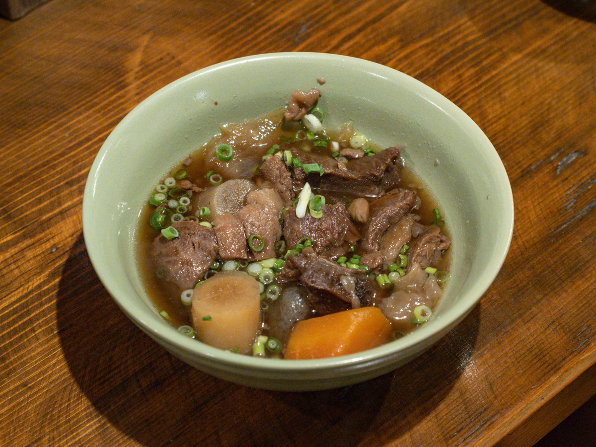 粋酔日：牛スジ煮