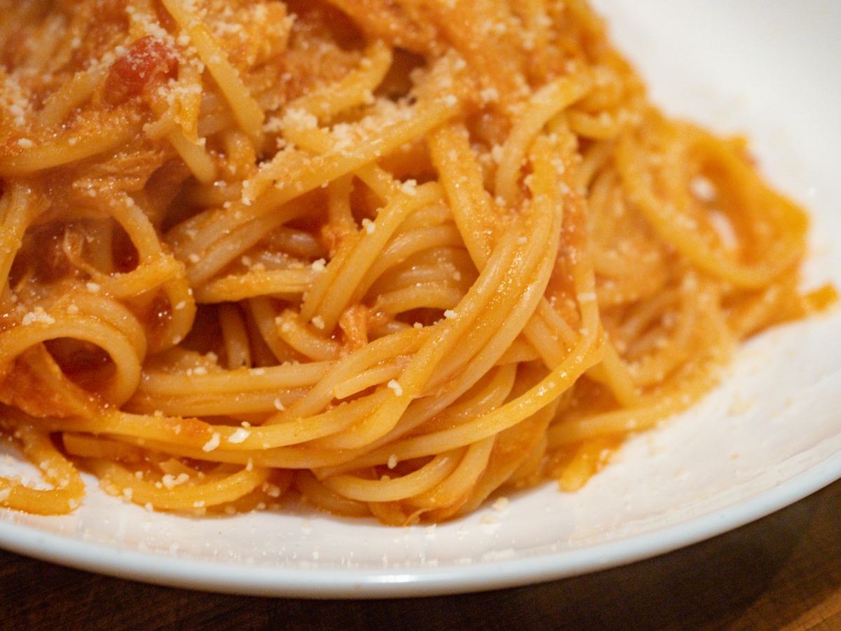 粋酔日：チキントマトパスタ