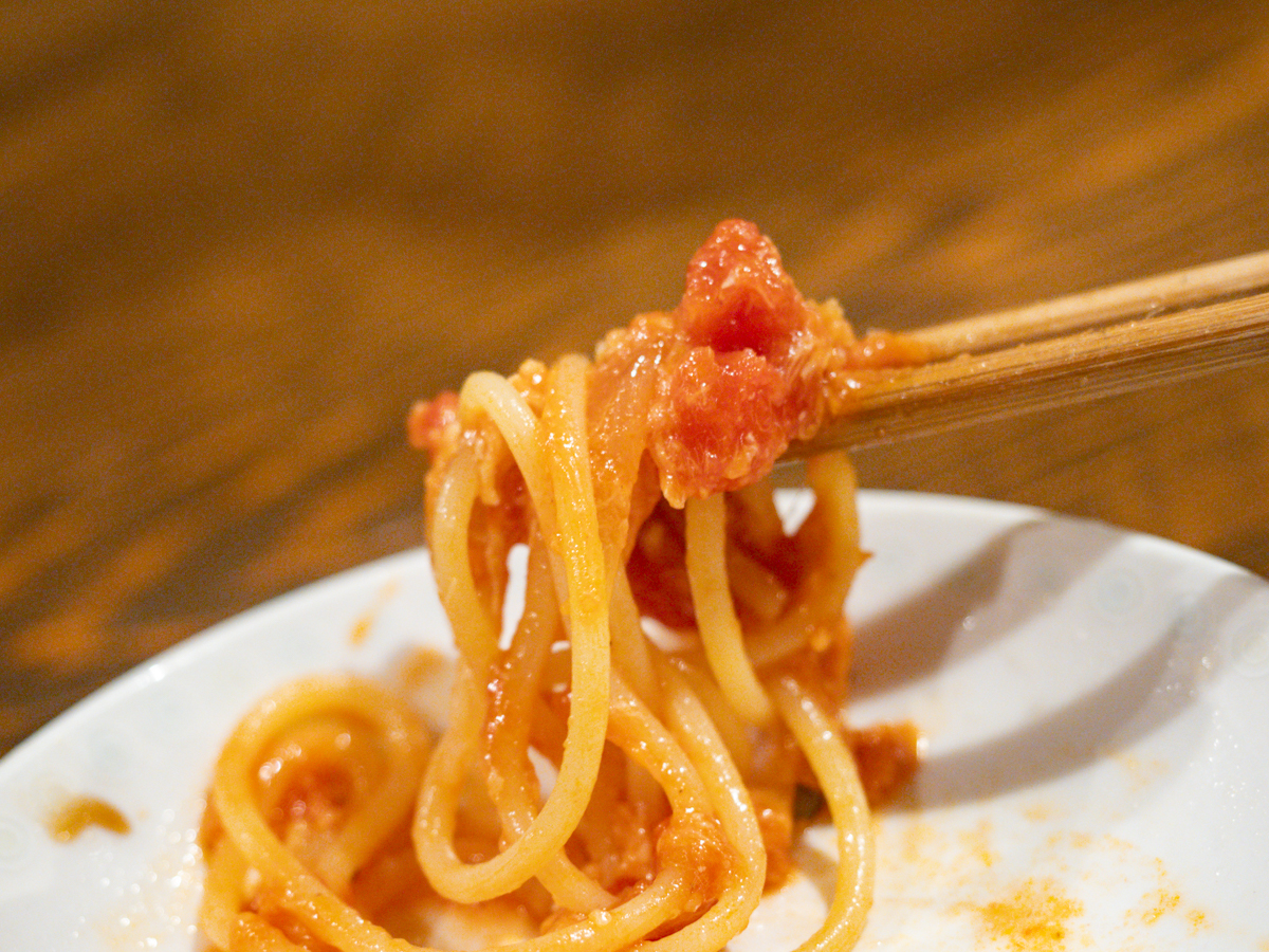 粋酔日：チキントマトパスタ