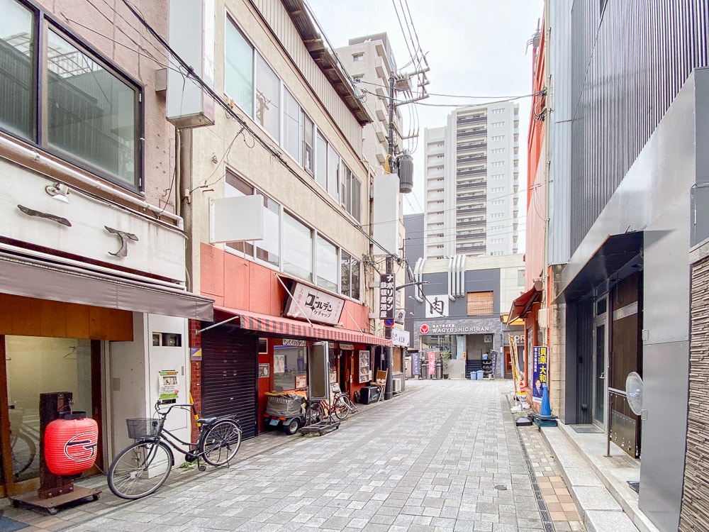 しょうや 福山駅前店：店頭