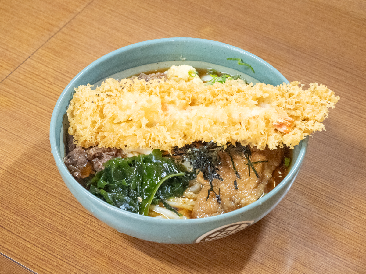 いしはるうどん:スペシャルぶっかけうどん