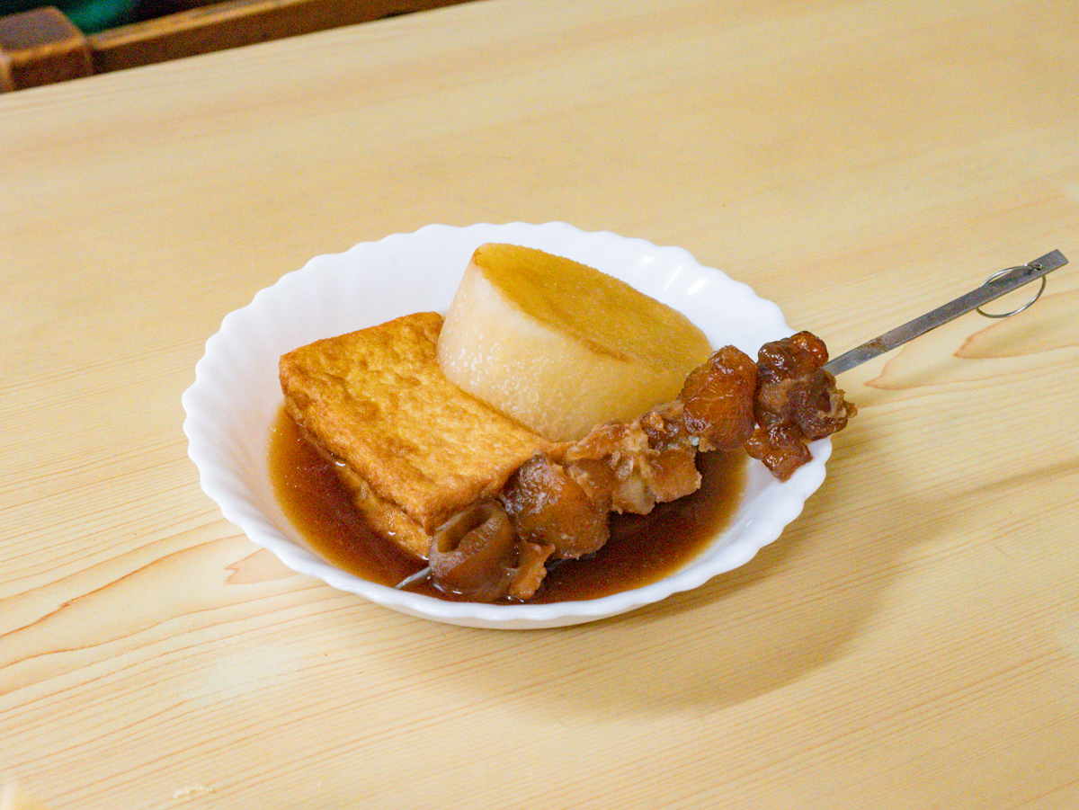 いしはるうどん:おでん