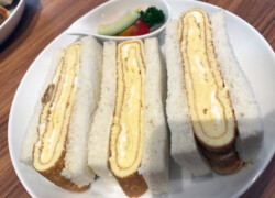 ICHI no KURA Cafe 出汁巻き玉子サンド
