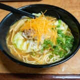 とんぺい：野菜ラーメン