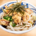 かわはら：イカ天ぶっかけうどん